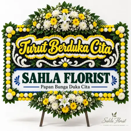 Papan Bunga Duka Bangka Selatan